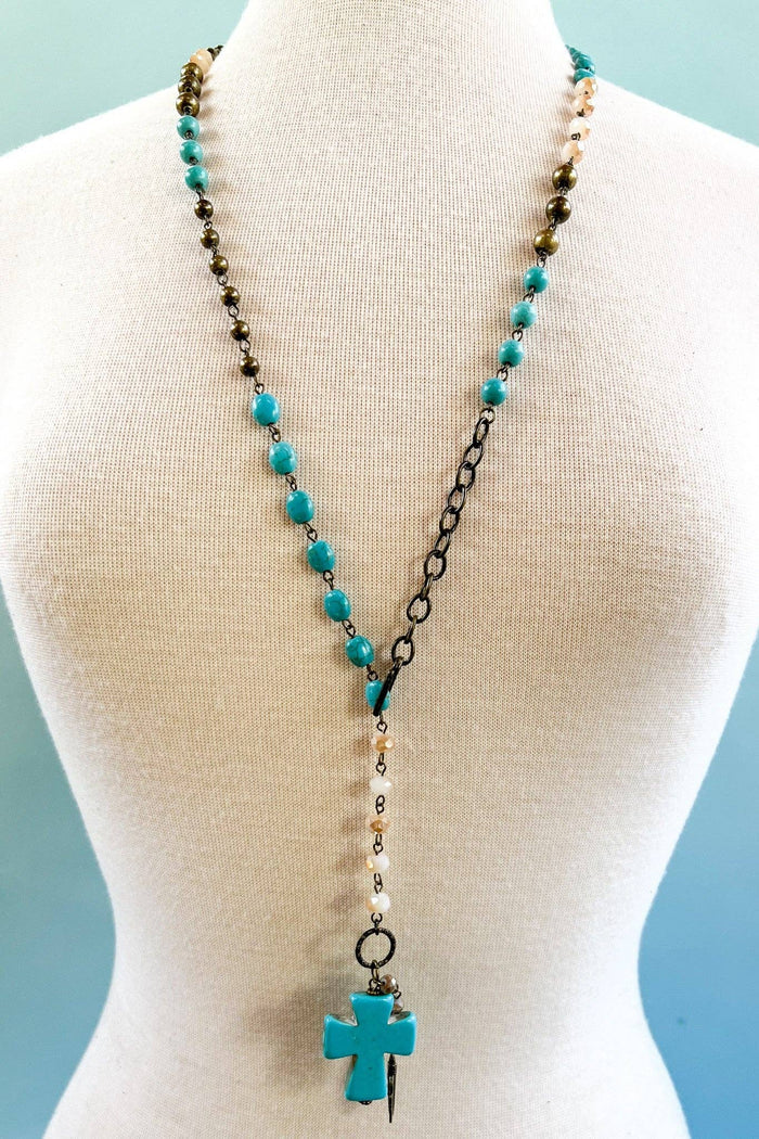 Dylan Designs - Valerie Necklace in Turquoise