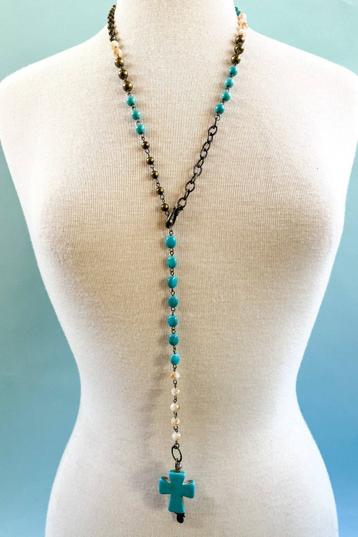 Dylan Designs - Valerie Necklace in Turquoise