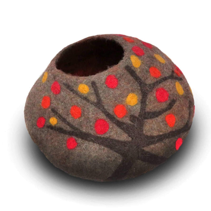 Friendsheep Orange Crush Eco Kitty Cave "Orange Crush"