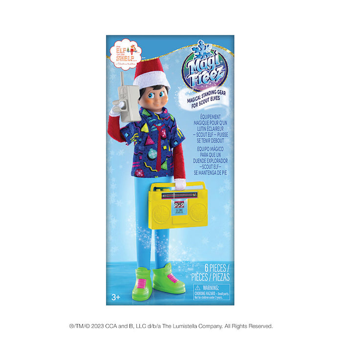 Elf on the Shelf MagiFreez Retro Rad '80s Gear