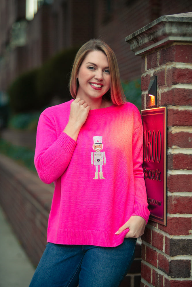Embroidered nutcracker Sweater