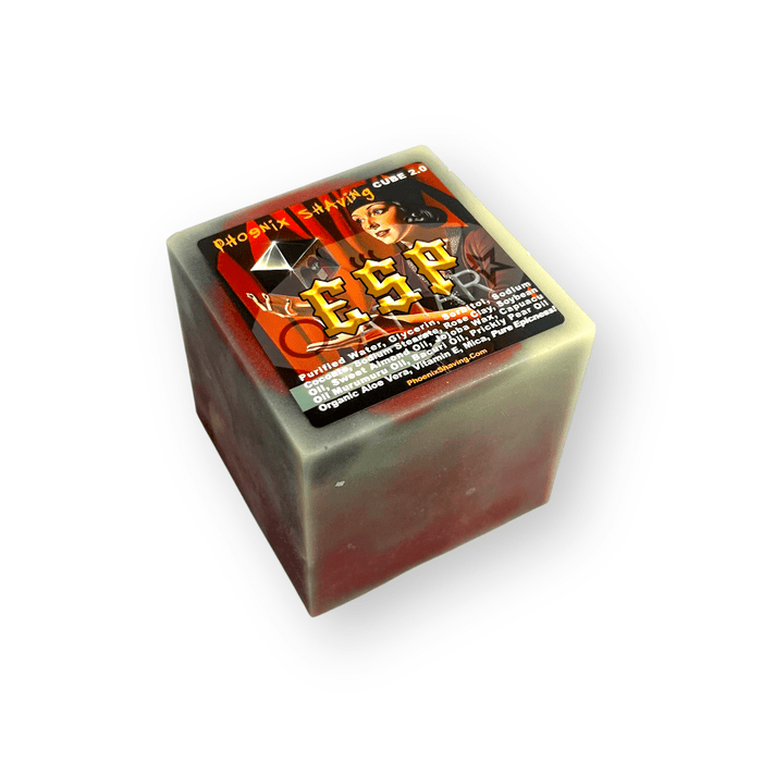 ESP CUBE! 2.0 Preshave Soap | A Dark, Rich, Musky, Warming Attar | Long Awaited - Phoenix Artisan Accoutrements