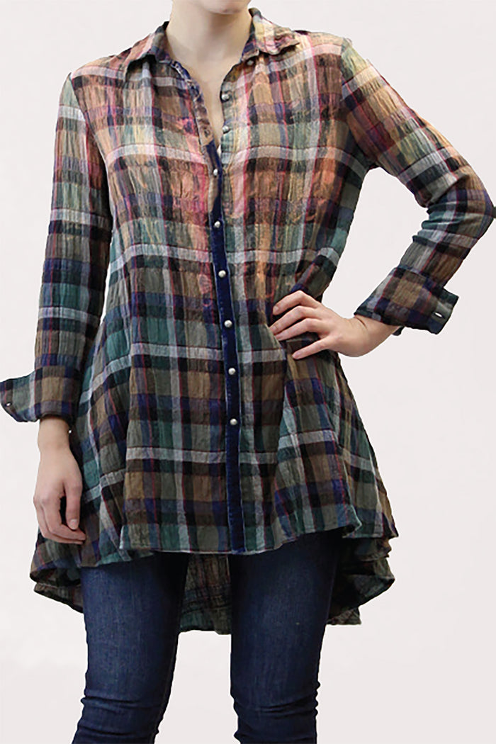 FAYE SHIRT-DRESS