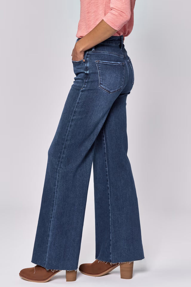 FIONA STAR DEMAND WIDE LEG JEAN