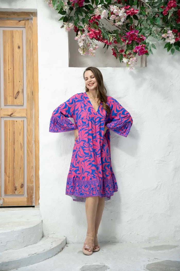 FIONNA'S FLORAL PRINT DRESS