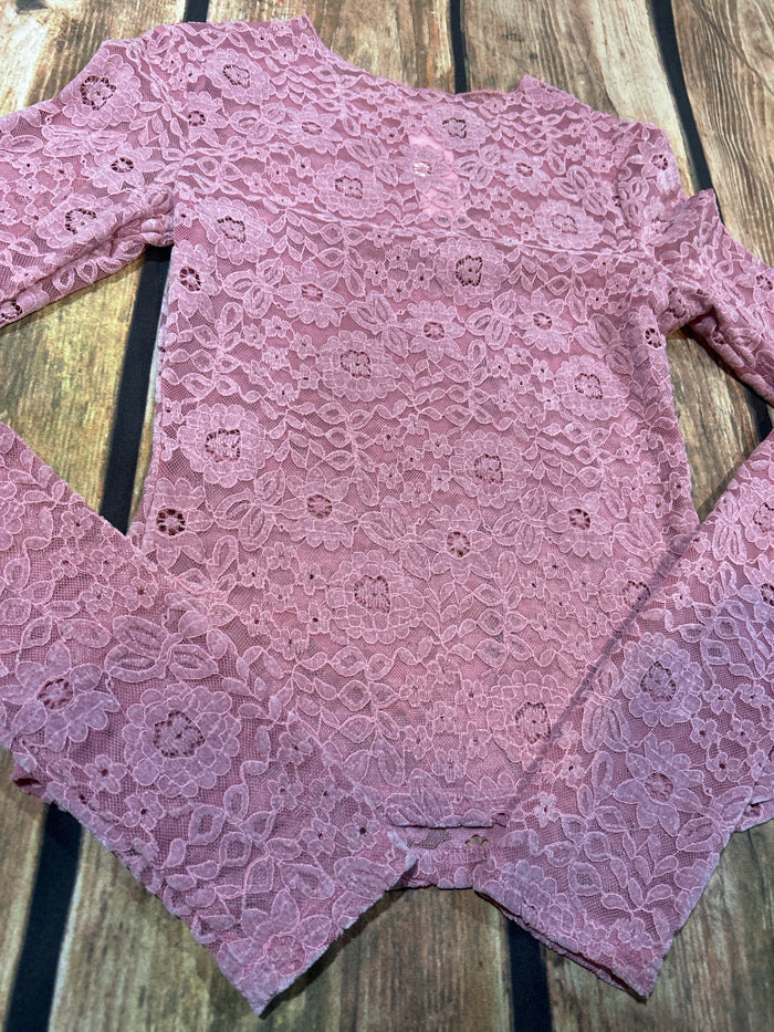 Floral Lace Long Sleeve Top