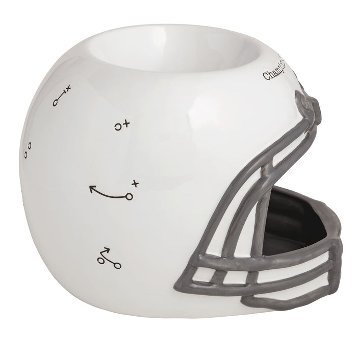 Football helmet chip n dip bowl