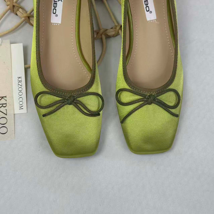 French fairy lightweight open-toe shoes