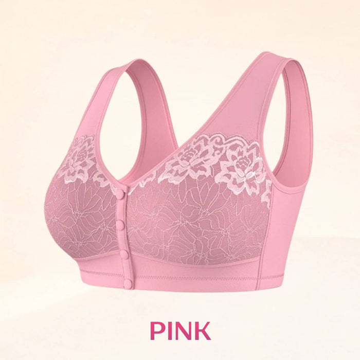 Front Closure Breathable Bra for Seniors