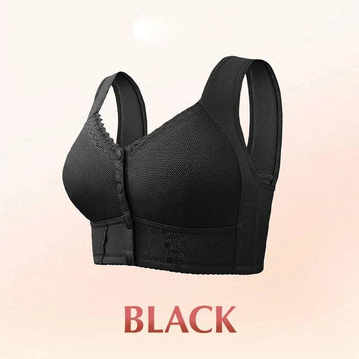 Front Closure Breathable Bra for Seniors