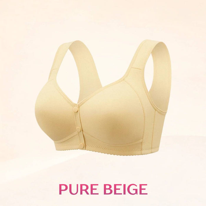 Front Closure Breathable Bra for Seniors
