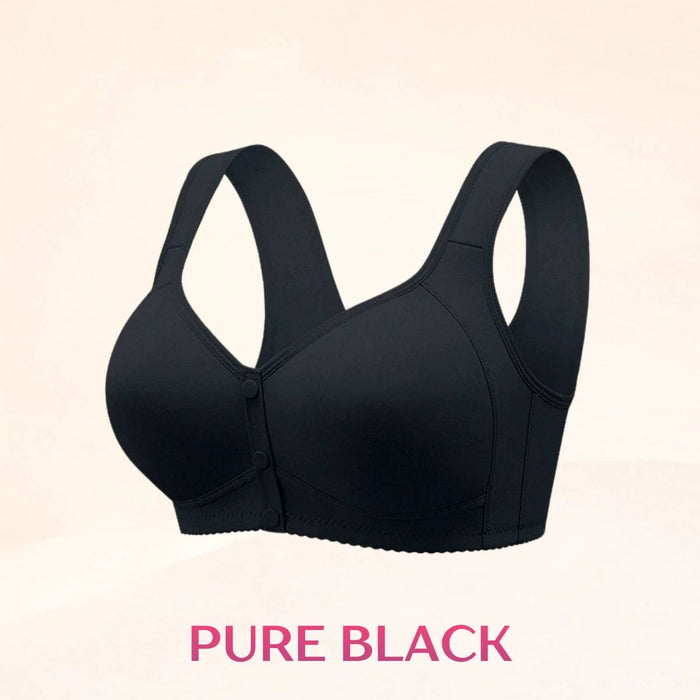 Front Closure Breathable Bra for Seniors