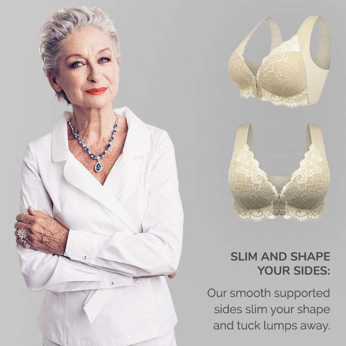 Front Closure Shaping Push Up Bra