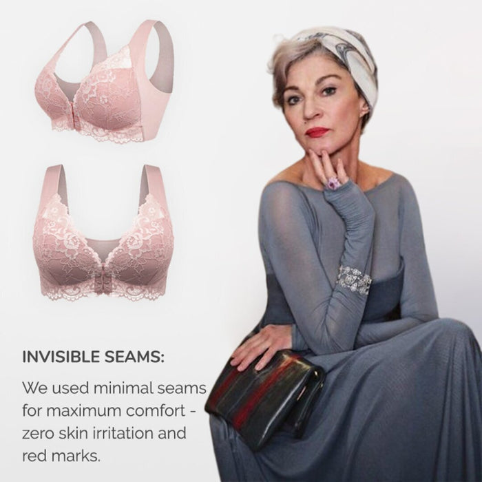 Front Closure Shaping Push Up Bra