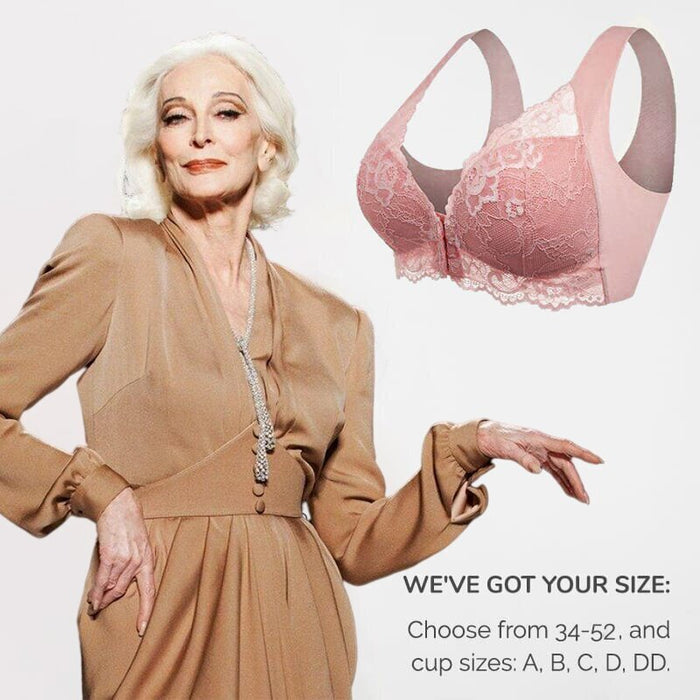 Front Closure Shaping Push Up Bra