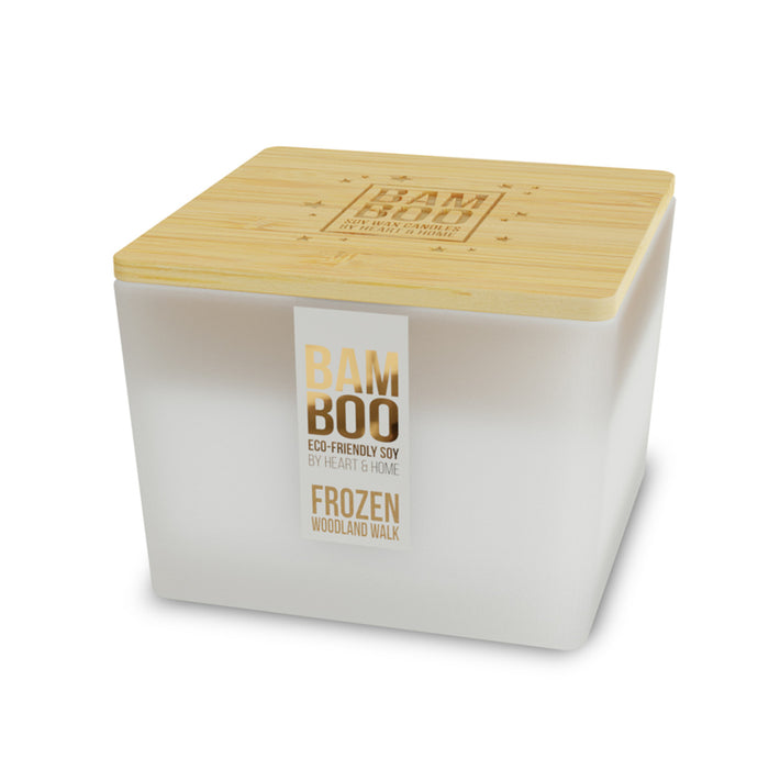 Frozen Woodland Walk | Bamboo Candle Large