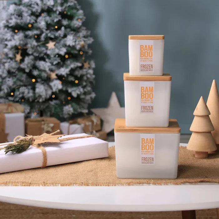 Frozen Woodland Walk | Bamboo Candle Medium