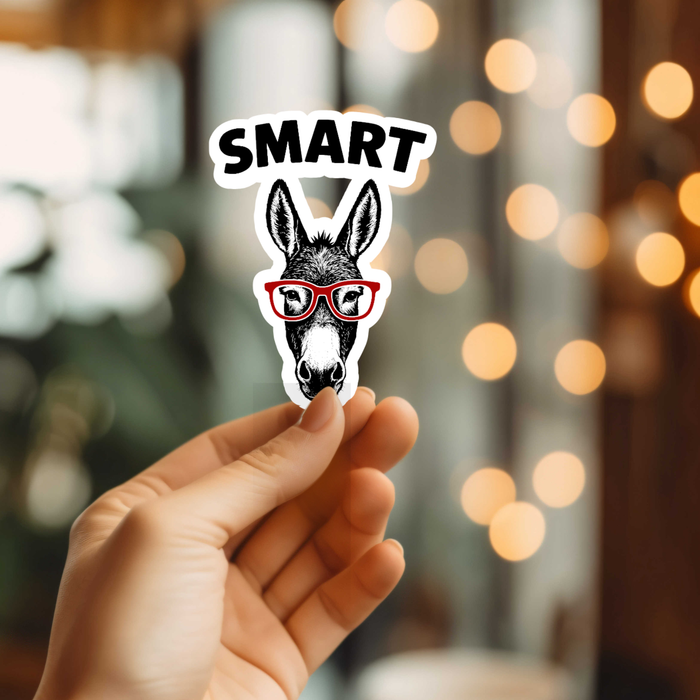 Funny Smart Ass Vinyl Sticker