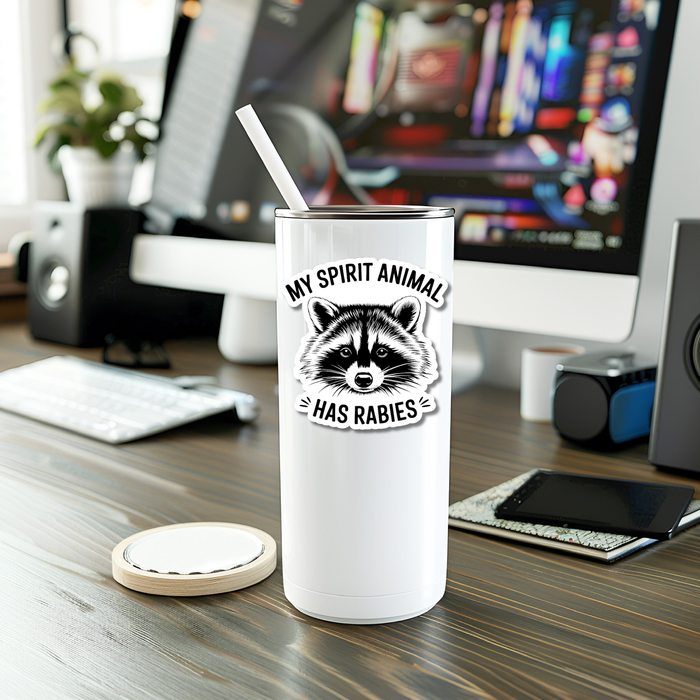 Funny Spirit Animal Vinyl Sticker