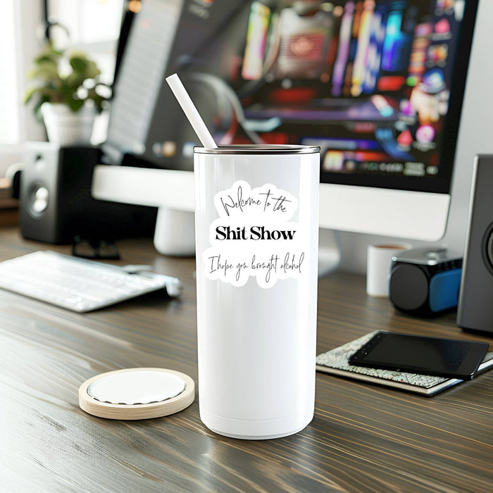 Funny Welcome To The Show Sticker