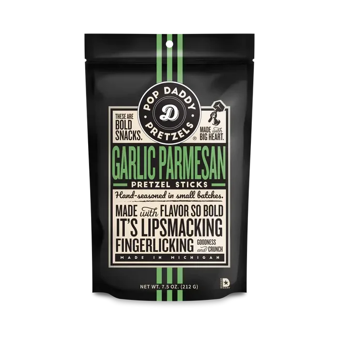 Garlic Parmesan Seasoned Pretzels 7.5oz