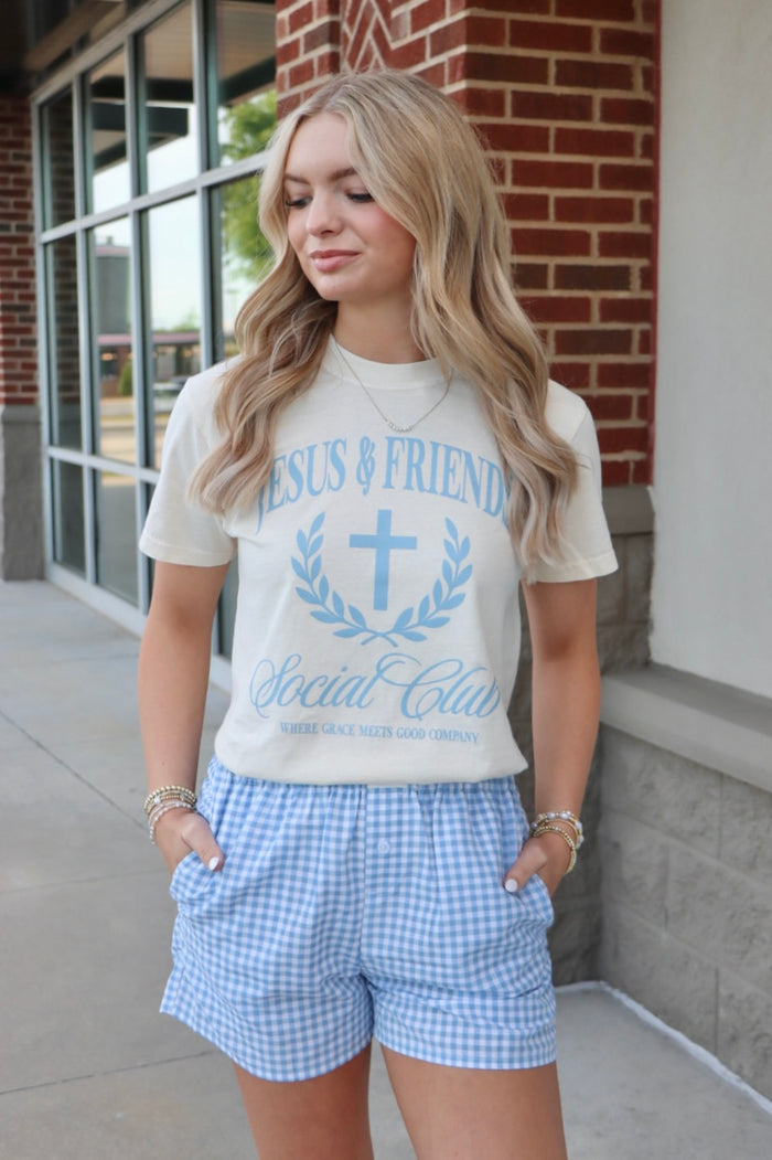 Gingham Shorts