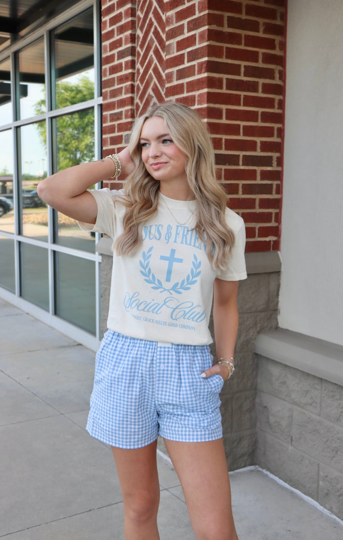 Gingham Shorts