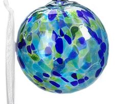 Glass Ornament Ball, 6 Asst.