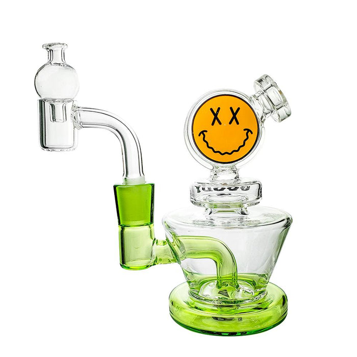 Goody Glass Big Face Mini Rig Dab Kit