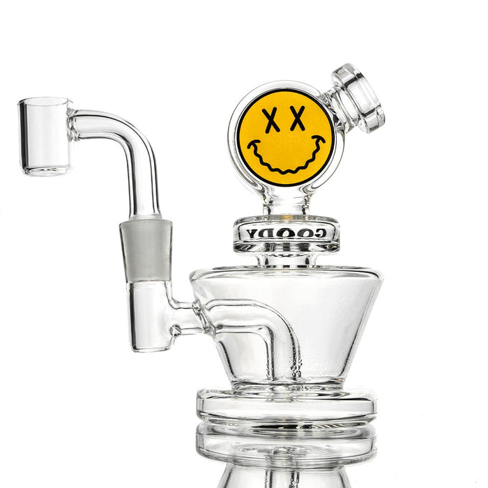 Goody Glass Big Face Mini Rig Dab Kit