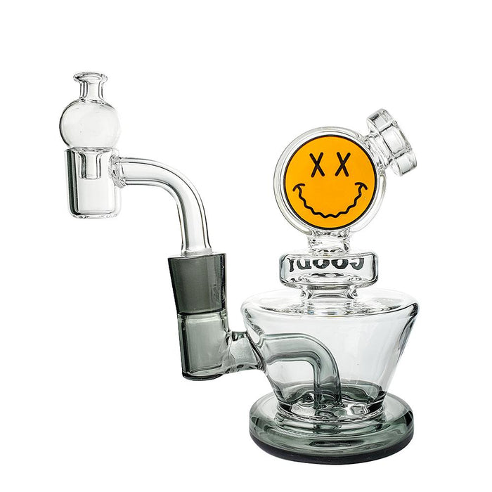 Goody Glass Big Face Mini Rig Dab Kit