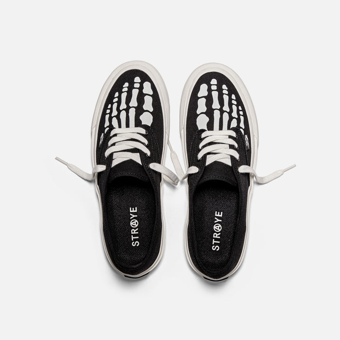 STRAYE Gower Black X-Ray – top view with cushioned insole
