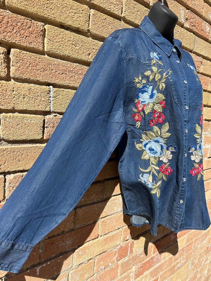 HANNAH WESTERN SEAMED SHIRT