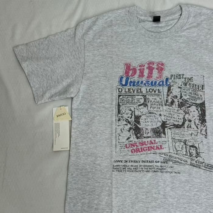 High Street Creative Printed Short-Sleeve T-Shirt