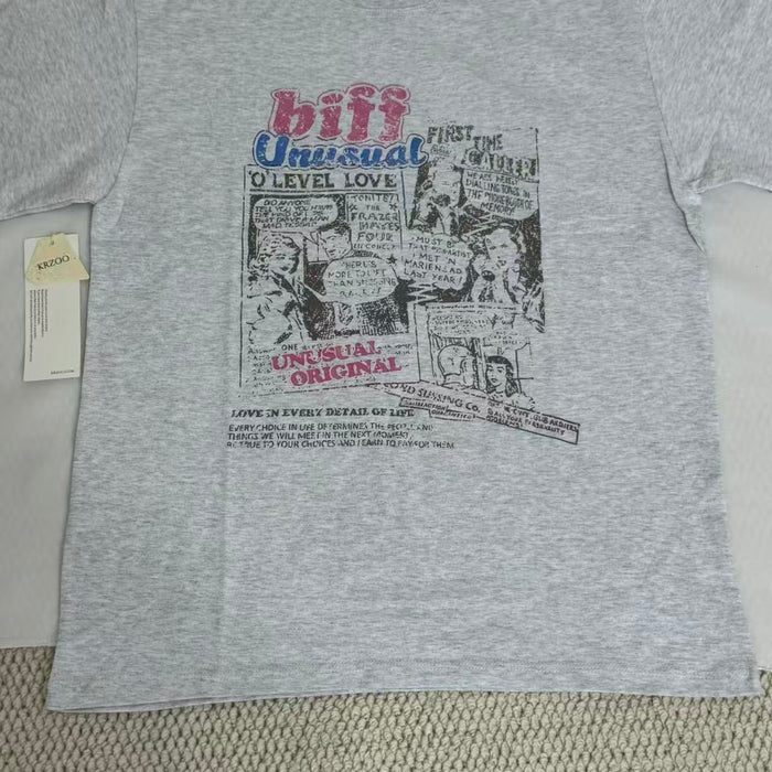 High Street Creative Printed Short-Sleeve T-Shirt