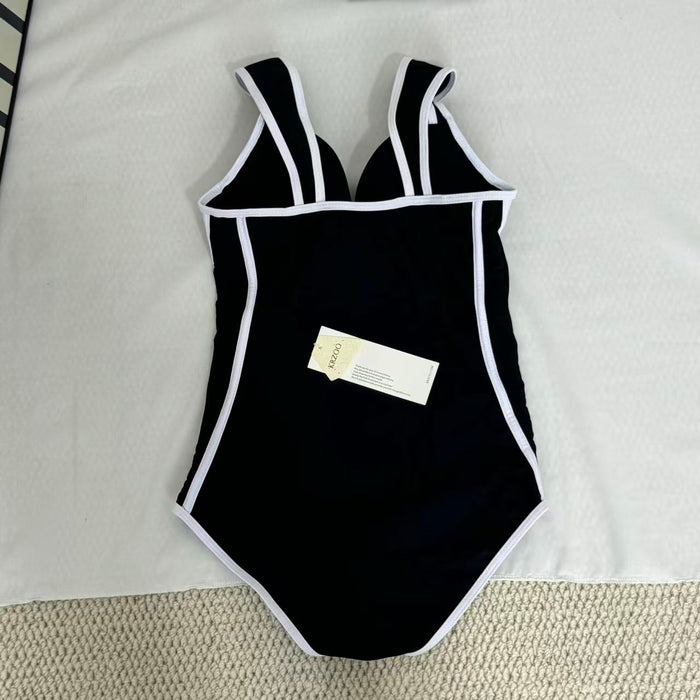 High-Waisted Slimming Swimsuit