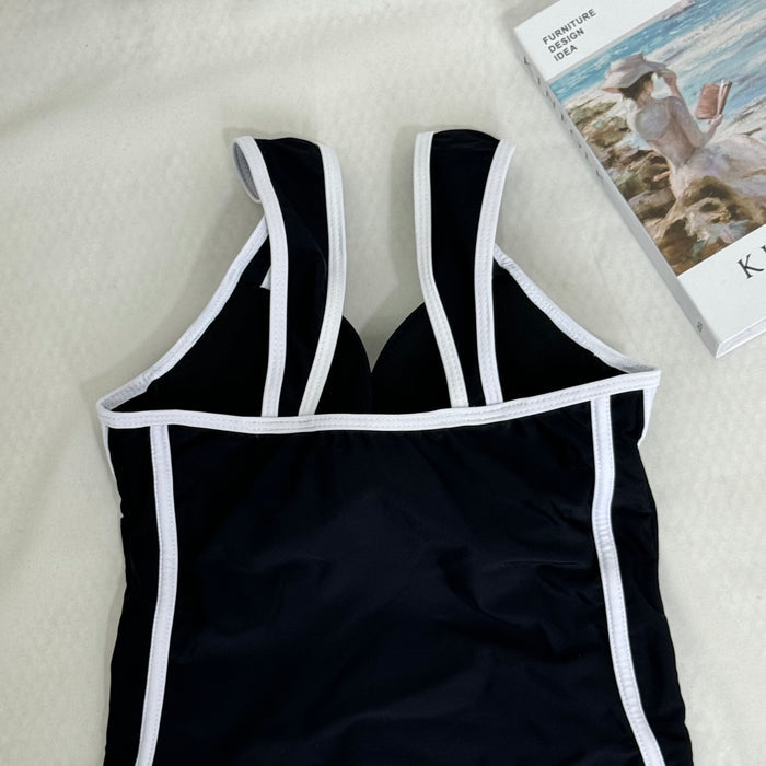 High-Waisted Slimming Swimsuit
