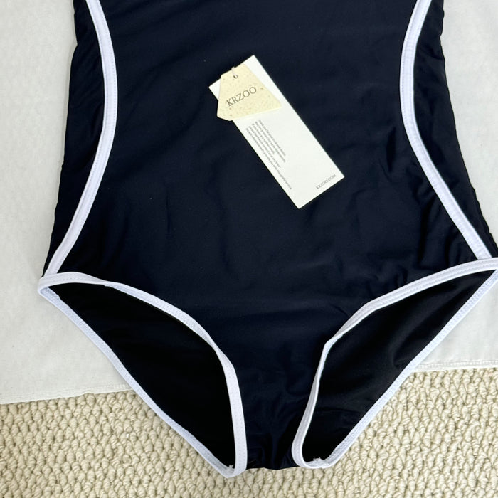 High-Waisted Slimming Swimsuit