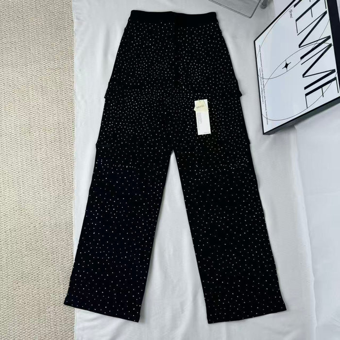 High-Waisted Starry Sky Jeans