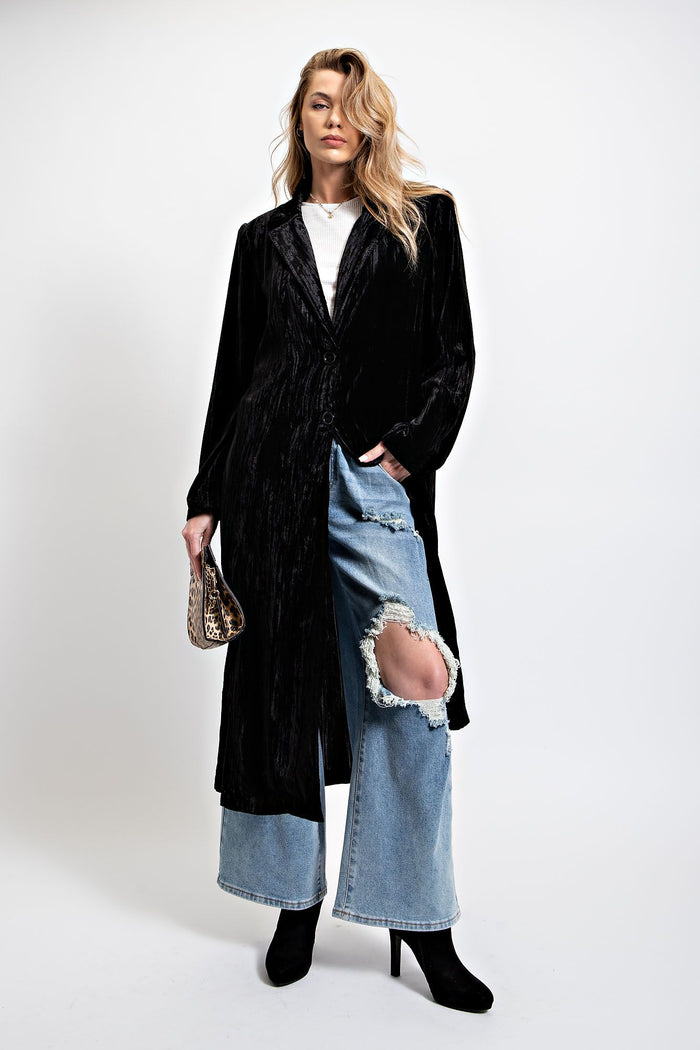 ICE VELVET MAXI COAT