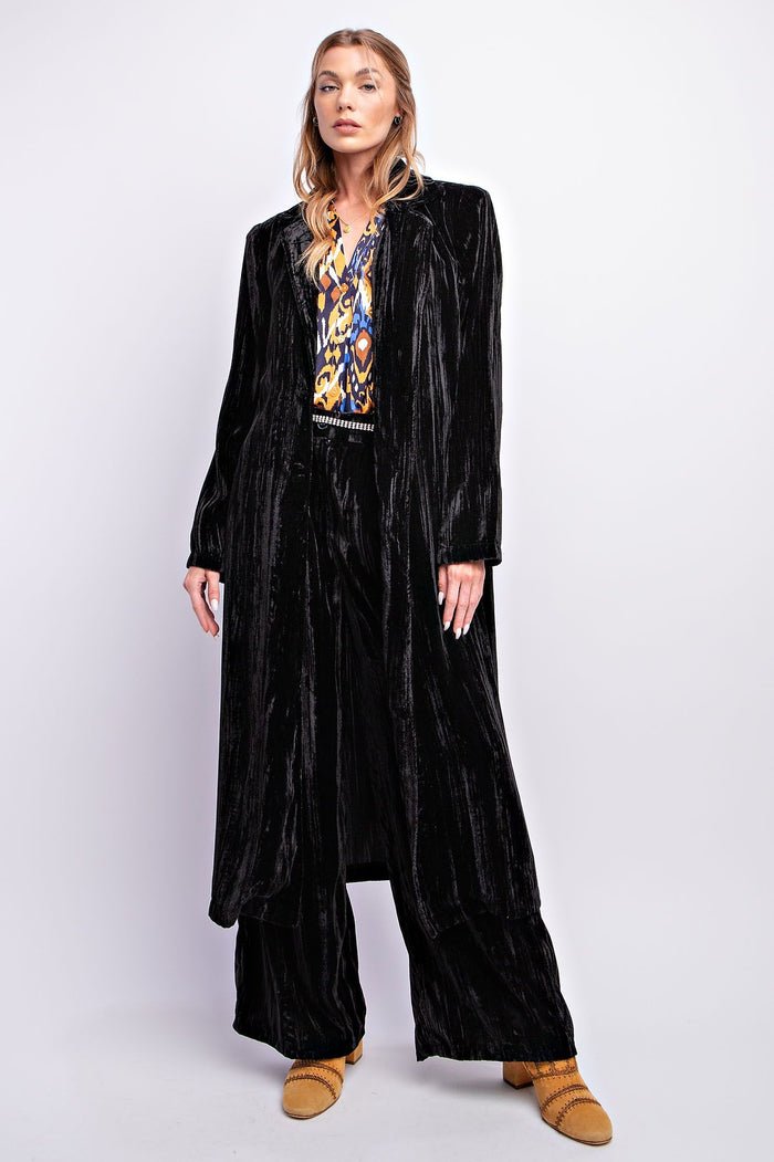 ICE VELVET WIDE PANTS