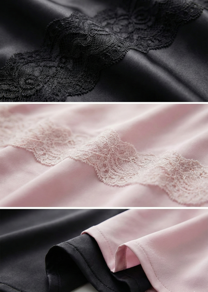 Isabella Lace Trim Sleep Dress