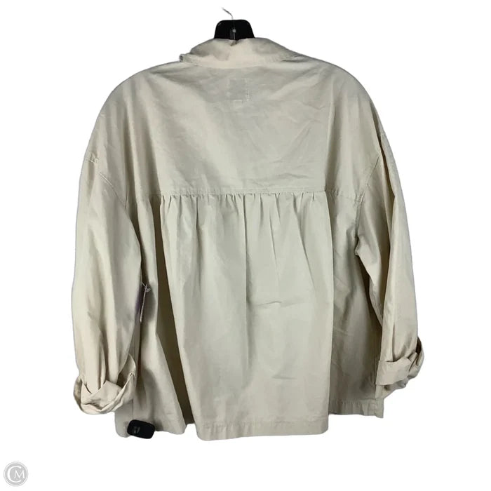 Jacket Other By Kensie In Cream, Size: Xl
