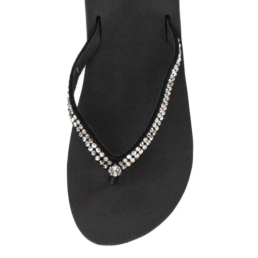 Jello Black Flip Flop