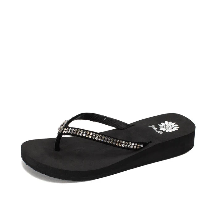 Jello Black Flip Flop