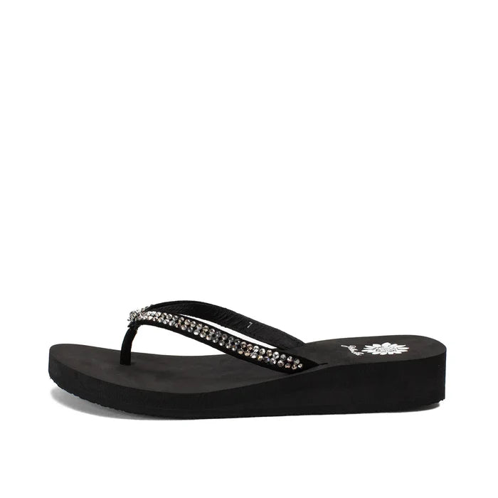 Jello Black Flip Flop