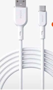 JMMO Type-C Fast Charging Cable – 2M Silicone USB to Type-C Data Cable