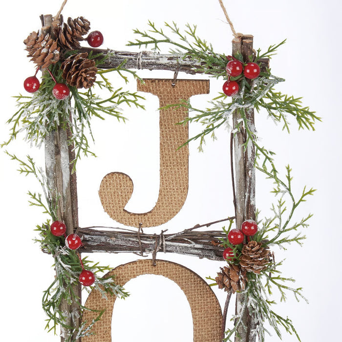Joy Pine Wall Decor