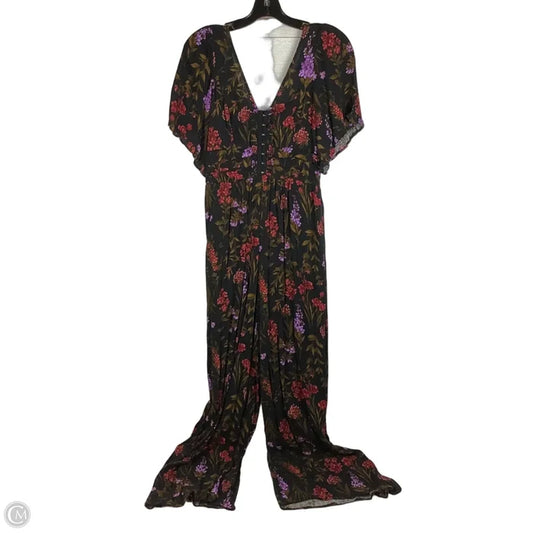 Jumpsuit By American Eagle In Floral Print, Size: 2