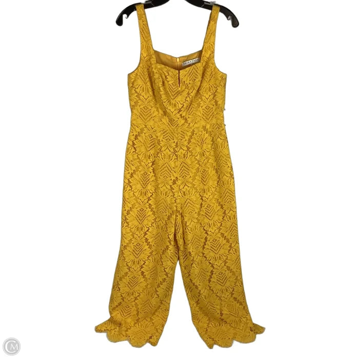 Jumpsuit By Trina Turk In Yellow, Size: 4